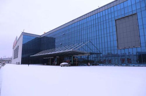 雪后贵阳西南国际商贸城 银装素裹，美若画卷